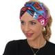 thumbnail image 5 of Paquete de 3 diademas africanas para mujer, anchas, estilo bohemio, con nudos, antideslizantes, para el pelo, para deporte, yoga, entrenamiento, elásticas., 5 of 5