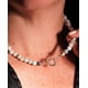 thumbnail image 3 of Gargantilla choker amazonita natural plata 925 Terranova, 3 of 3