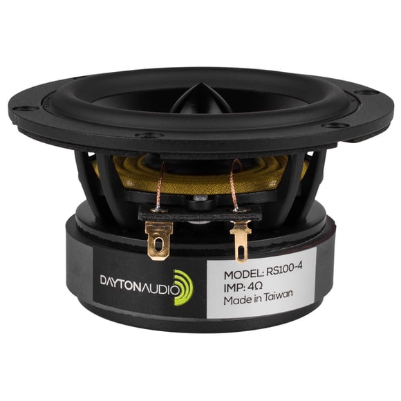 Parlante de rango completo Dayton Audio RS100-4 de 4" y 4 ohmios