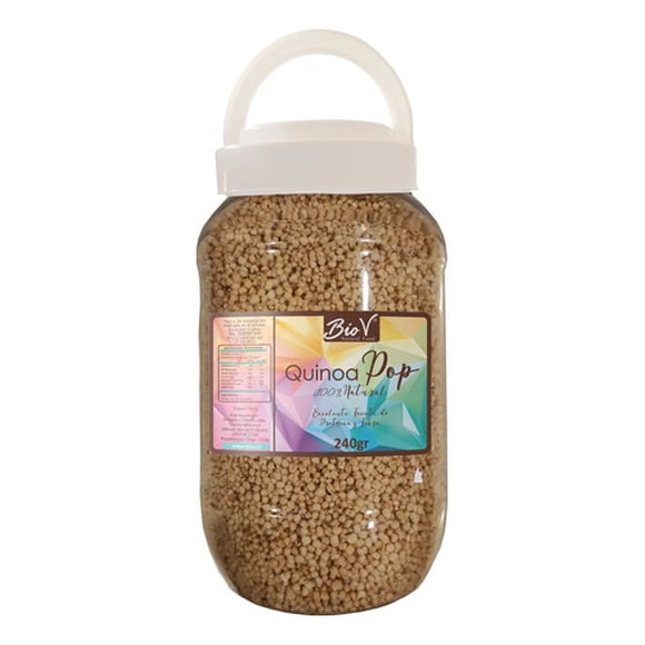 Quinoa Pop Sin Endulzar Sin Gluten 240g Bio V