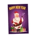 thumbnail image 5 of Exterior Jardín Patio Césped Bandera Bandera Navidad Papá Noel Fumar Papá Noel, 5 of 5