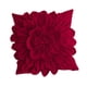 thumbnail image 1 of Funda De Almohada Con Diseño De Flores En 3D, Funda De Almohada Navideña Para Decoración Festiva, Cama Roja Cuadrada, 1 of 5