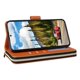 thumbnail image 5 of Funda Cartera con Cremallera y Correa para Samsung Galaxy S26 5G Soporte y Tarjetero Marrón, 5 of 6
