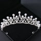 thumbnail image 5 of Gorgeous Silvery Crystal Bridal Tiara & Crown Headband - Perfect for Weddings, Parties & Proms!, 5 of 5