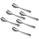 thumbnail image 1 of Juego de 6 cucharas de café espresso Demitasse Wesdxc56 de acero inoxidable, 1 of 7