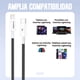 thumbnail image 3 of Cable de Carga y Datos Para iPhone Trenzado De Nylon 1mt Kbod Cbo15ip Color Negro, 3 of 4