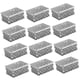 thumbnail image 4 of La caja dulce de la forma del caramelo dulce 12pcs del banquete de boda favorece la plata, 4 of 5