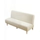 thumbnail image 2 of Funda De Sofa Revestimiento Elastico Futon Cuadrille Color Blanco, 2 of 4