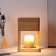 thumbnail image 1 of Lámpara calentadora de velas, lámpara calentadora de velas de madera de arriba hacia abajo, lámpara de cera derretida con calor, lámpara de cera derretida para decoración del hogar, tarro de vela, 1 of 7