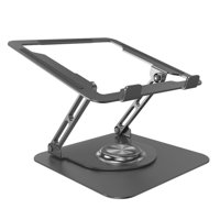 Magideal - Soporte Universal Para Computadora Portátil, Plegable, Soporte Para Escritorio, Portátil, Diseño Hueco, Elevador Ergonómico Ajustable Para Computadora Negro