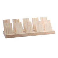 Ioensy - Expositor De Pendientes, Vitrina De Joyería Con Ranura Para Mostrador De Tienda