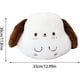 thumbnail image 4 of Almohada de peluche para perro, funda de mano de perro de peluche, multifuncional, lavable, decorativa, bonita y acogedora, para calentar las manos en Navidad, hogar y viajes., 4 of 7