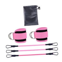 Magideal - Bandas De Resistencia Al Tobillo Correas De Tobillo Equipo De Ejercicio Fitness Bandas De Ejercicio Con Puños Para El Entrenamiento De La Pierna De La
