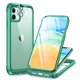 thumbnail image 1 of Funda de teléfono Miracase Glass Series para iPhone 11, color verde claro, 1 of 6