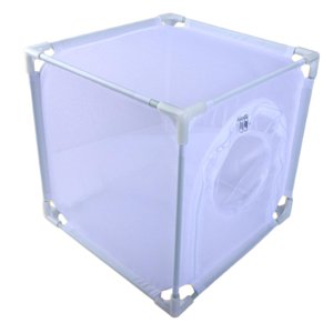 Ioensy - Jaula Para Mariposas, Jaula Independiente, Multiusos, Decorativa, Para Jardín, Color Blanco