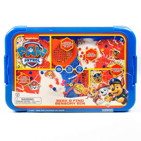 Sensory Bin Horizon Group USA Paw Patrol Seek & Find +3 años