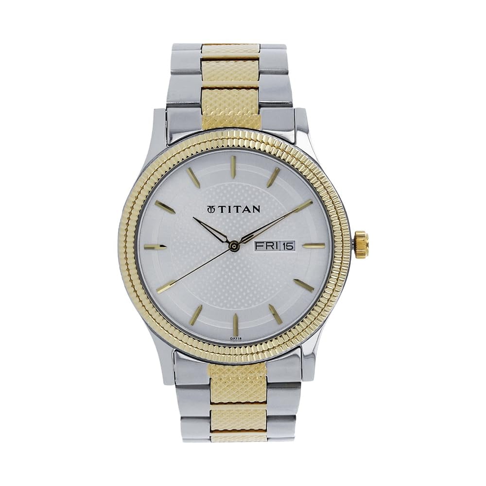 Reloj Titan Octane 1650bm03 Analógico Para Hombre Con Resistencia Al Agua De 30 M