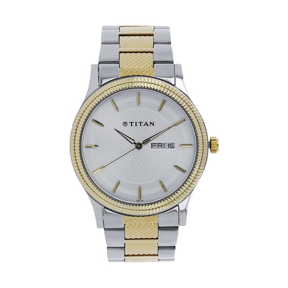 Reloj Titan Octane 1650BM03 analógico para hombre con resistencia al agua de 30 m