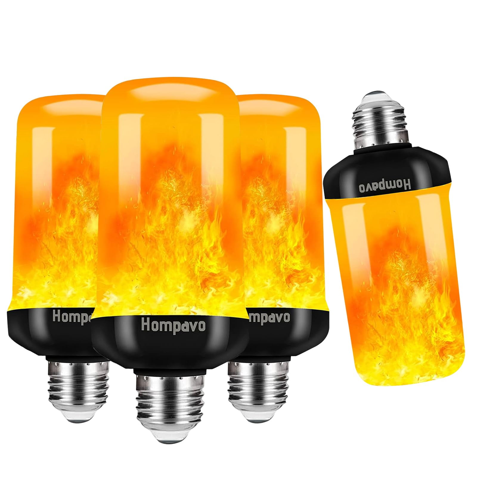 Bombillas Led Hompavo Actualizadas, 4 Modos, E26/e27, 3 W