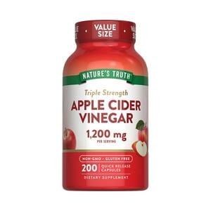 Natures Truth - Vinagre De Manzana 1200Mg 200 Cps - Nature´S Truth