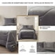 thumbnail image 2 of Cobertor De Inverno Plush Con Chiporro Cs King Gris, 2 of 4