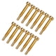 thumbnail image 2 of 12 piezas guitarra eléctrica humbucker polepiece tornillos de montaje de oro, 2 of 2