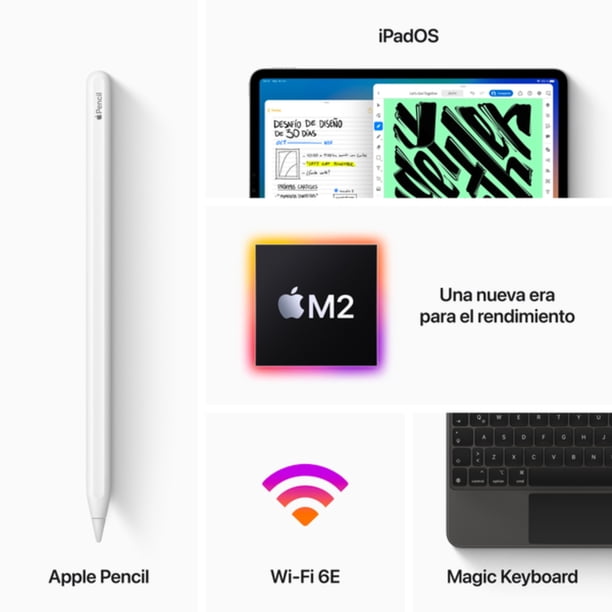 iPad Pro 12.9 M2 6ªGen Wi-Fi 256GB gris espacial | Lider