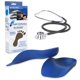 thumbnail image 2 of Plantilla ortopédica Corefit 3/4 de longitud azul para mujer talla 10, 2 of 8