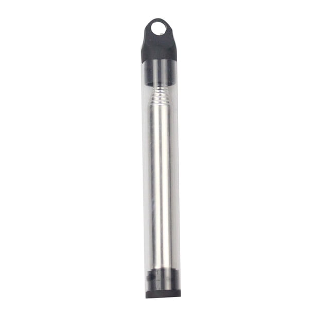 Herramienta plegable para fogatas, soplador de acero inoxidable, tubo retráctil con fuelle de bolsillo para picnic, camping, senderismo, construcción al aire libre, herramientas para fuego.