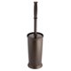 thumbnail image 1 of Escobilla para inodoro mDesign Hyde Collection con soporte en bronce, 1 of 8