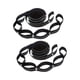 thumbnail image 4 of 2 Correas De 2 M Para Columpio, Hamaca, Cuerda Para Columpio, Viaje, Camping, Color Negro, 4 of 5