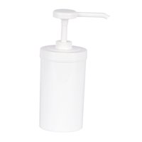 Magideal - Dispensador De Salsas, Dispensador De Jarabe De Café, Contenedor De 1 L Para Uso Comercial, Bombas Para Condimentos, Bomba De Kétchup Y Jarabe Para 15 Cc