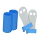 thumbnail image 4 of Guantes de guantes de guantes de guantes de mano de gimnasia para niños para niños accesorios deportivos de entrenamiento para jóvenes múltiples , Azul, 4 of 5