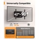 thumbnail image 2 of Soporte TV Perlegear PGLF8 Articulado VESA 600x400, 2 of 3