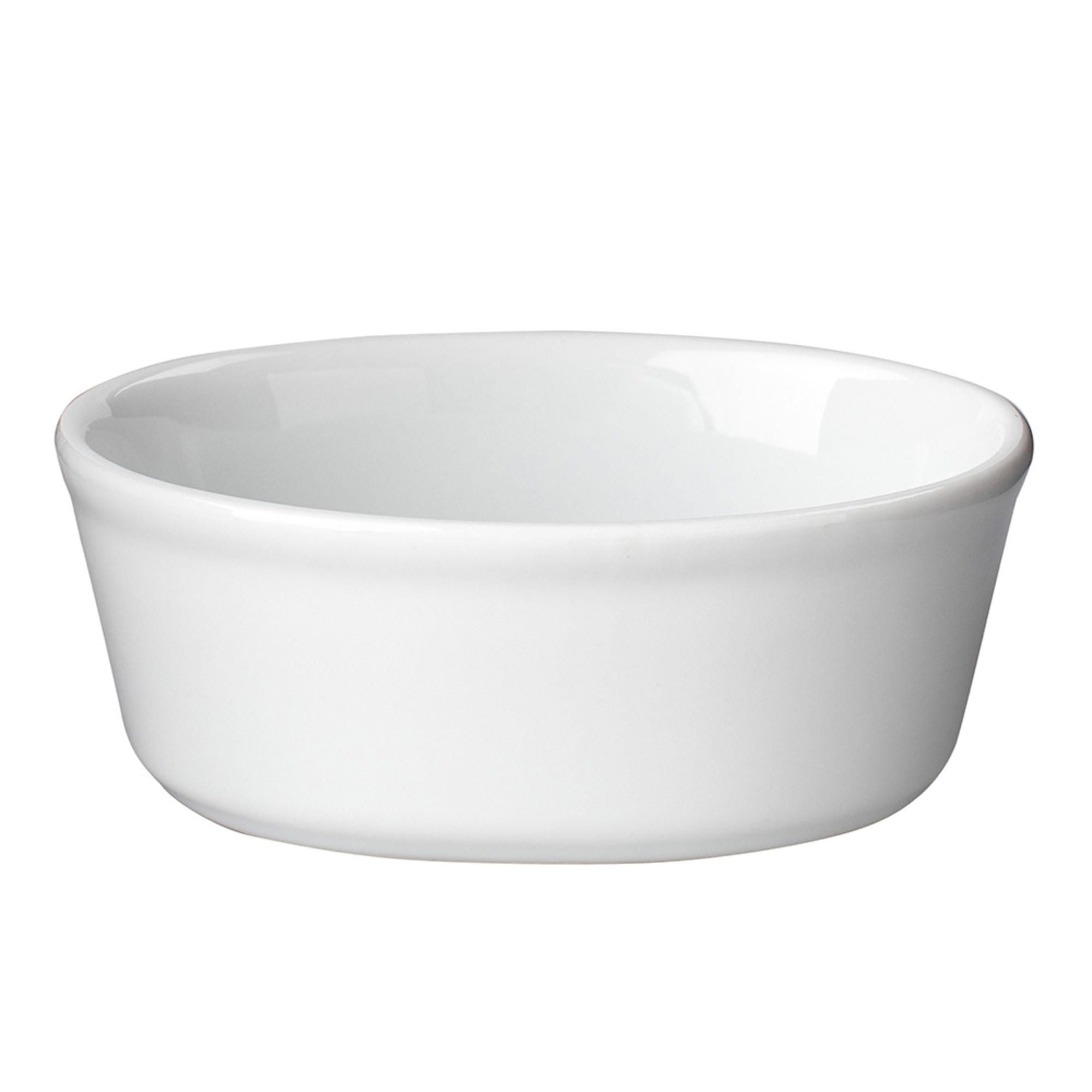 Bowl Oval 190ml Porcelana 1 Pieza Blanco 1 Un Mainstays