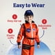 thumbnail image 5 of Disfraz de astronauta de la NASA para niños, disfraz de Estados Unidos, blanco con gorra, 5 of 8