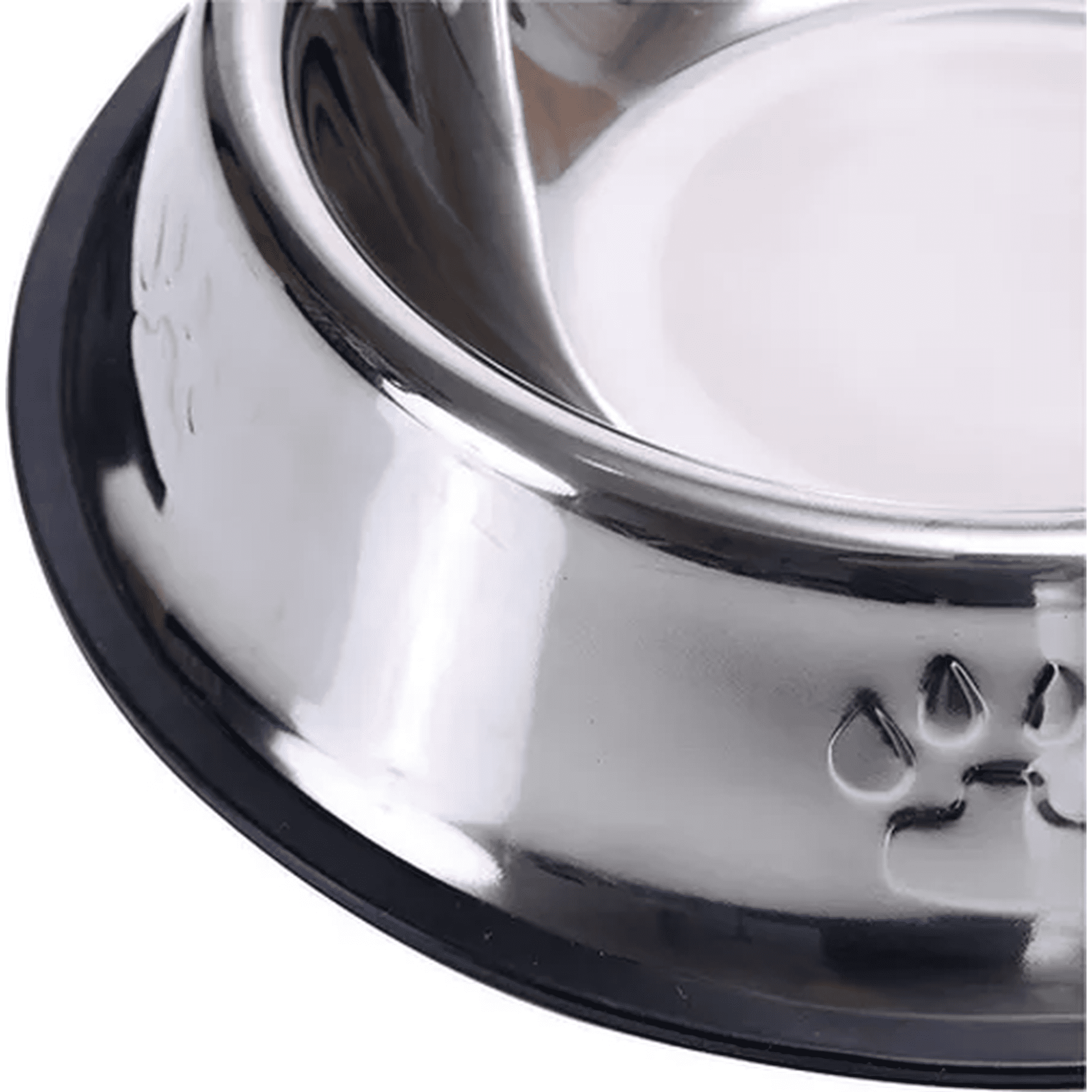 Genérico - Comedero Perros/gatos 26cm Plateado