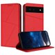 thumbnail image 1 of Funda Cartera Magnética para Google Pixel 6 Protección Antichoque con Ranuras Rojo, 1 of 6