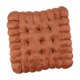 thumbnail image 2 of Cojines Traseros De Felpa, Alfombrilla Con Forma De Galleta, Muebles Gruesos Para Sala De Estar, Yoga, Marrón, 2 of 5