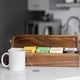 thumbnail image 4 of Caja de Té Grande Ironwood Gourmet con 5 Compartimentos de Madera de Acacia, 4 of 6
