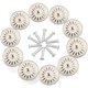 thumbnail image 1 of Perilla de gabinete, 10 piezas de 33 mm para tocador, armario, cajón, puerta de armario, tirador para casa y oficina, 1 of 6
