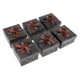 thumbnail image 1 of 6pcs Papel De Cartón De Cartón Caja De Regalo Reloj Anillo Pendiente Caja De Almacenamiento Café, 1 of 5