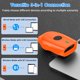 thumbnail image 4 of Escáner de códigos de barras symcode 2D Mini Bluetooth y USB Naranja, 4 of 9