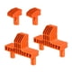 thumbnail image 1 of Kit de 4 pinzas tipo dog PONY para mesa de trabajo plegable, 1 of 5
