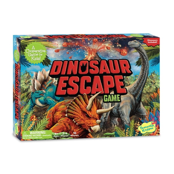 Juego de memoria cooperativo Peaceable Kingdom Dinosaur Escape