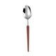 thumbnail image 1 of XmhyTop cubiertos de, acero inoxidable, muy adecuados para trajes de filete,Marrón, 4 Piezas cucharas de comida, 1 of 5