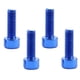 thumbnail image 1 of 4 unids aleación de aluminio bicicleta botella de agua jaula pernos titular de los tornillos tornillos azul, 1 of 3