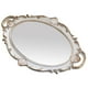 thumbnail image 2 of Espejo Bandeja Decorativa Tocador Mesa Centro De Mesa Bandeja De Almacenamiento De Joyas Adornadas 39 Cm X 24 Cm Blanco, 2 of 3