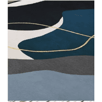 Genérico - Alfombra Living Con Diseños 180X200 Cm Diseño 4