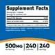 thumbnail image 2 of Suplemento Nutricost Niacina 500 mg 240 Cápsulas, 2 of 3